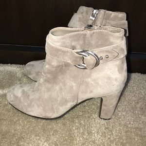 heeled booties